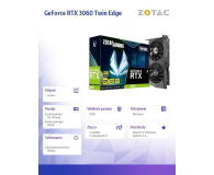 Zotac GeForce RTX 3060 Twin Edge 12GB GDDR6 - 633021 - zdjęcie 2